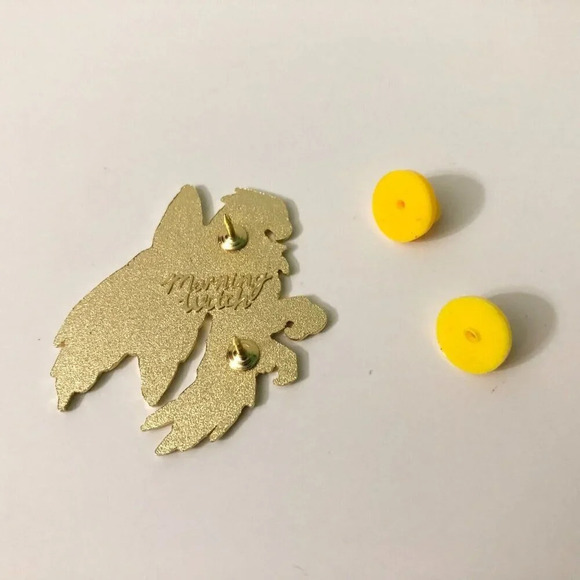 Morning Witch Eagle Hawk Pin Double Rubber Backing - Picture 5 of 9